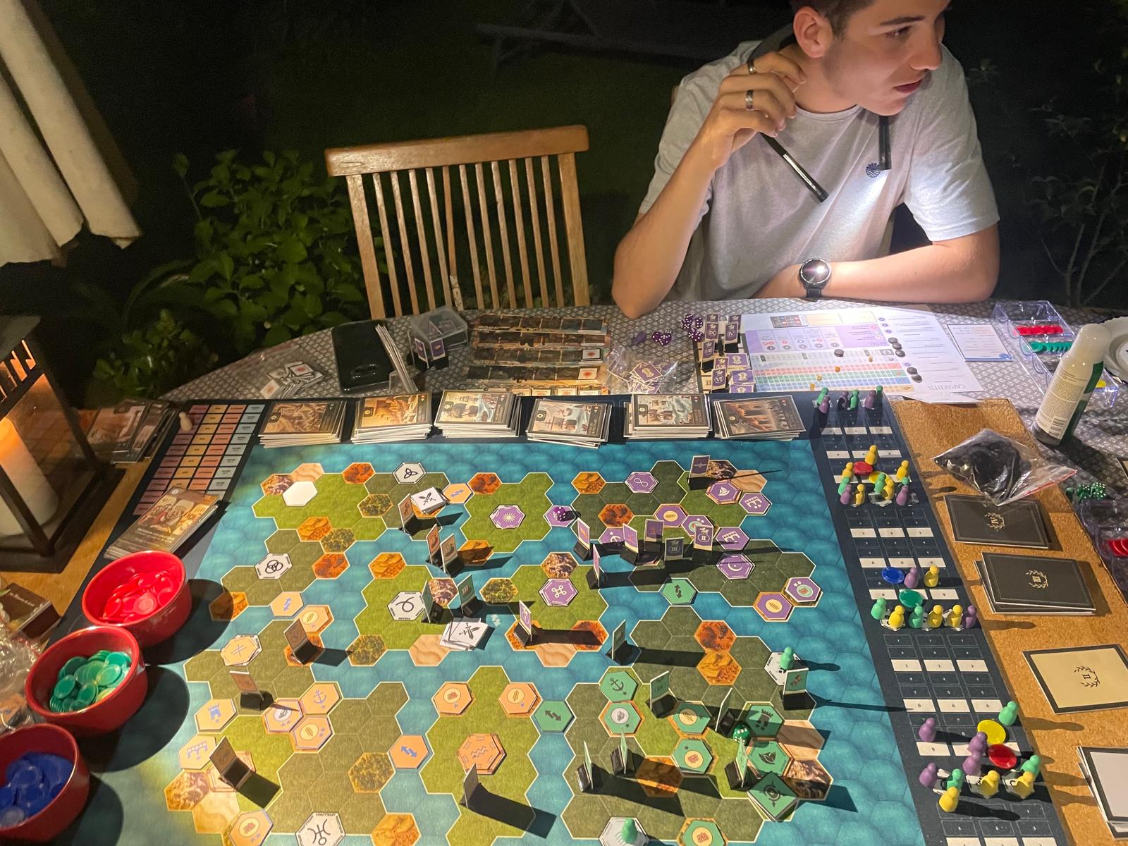 Session de jeu nocturne IMPERO